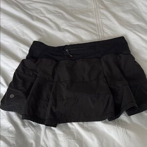 Lululemon Black Athletic Skirt